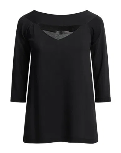 D Exterior D. Exterior Woman Sweater Black Size M Viscose, Polyamide