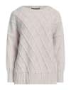 D Exterior D. Exterior Woman Sweater Light Grey Size Xs Merino Wool, Silk, Cashmere In Grey