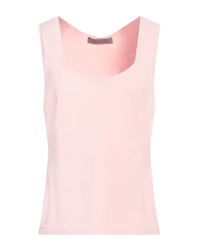D Exterior D. Exterior Woman Top Light Pink Size L Viscose, Polyester