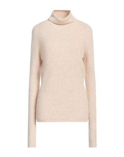D Exterior D. Exterior Woman Turtleneck Cream Size Xl Merino Wool, Viscose, Polyamide, Silk In White