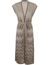 D Exterior D. Exterior Degrade Lux Long Waistcoat By D. Exterior