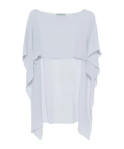 D EXTERIOR D.EXTERIOR DRAPED LAYERED COAT
