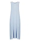 D Exterior D.exterior Sleeveless Maxi Dress In Blue