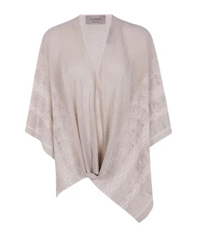 D EXTERIOR D.EXTERIOR DRAPED KNIT TOP