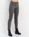 D Exterior Jean With Side Stripe In Grey In Gray