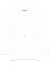 D Exterior Dexterior Classic Blazer With Single Button Closure In White