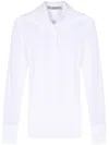 D Exterior Mesh Shirt In White