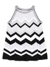 D Exterior Plissé Tank Top In Multi