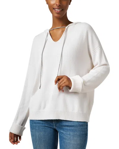 D EXTERIOR D.EXTERIOR PULLOVER CASHMERE & WOOL-BLEND HOODIE SWEATER