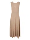 D Exterior D. Exterior Crystals Long Dress By D. Exterior In Neutral