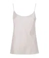 D Exterior D.exterior Spaghetti Strap Camisole In White