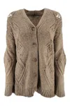D Exterior D.exterior Sweaters Brown In Multi