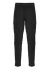 D Exterior D.exterior Tapered Corduroy Pants In Black