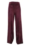 D Exterior D.exterior Trousers Bordeaux In Multi