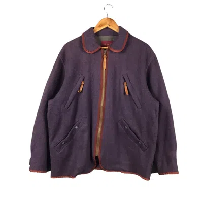 Pre-owned Dezert X Issey Miyake Vintage Dezert Wool Jacket Made In Japan In Purple