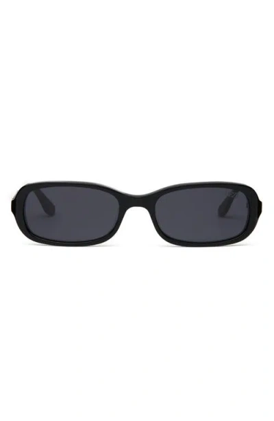 Dezi Cindy 54mm Oval Sunglasses In Black