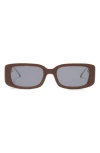 DEZI DEZI DRIPPY 53MM SQUARE SUNGLASSES