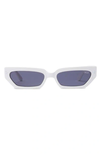 Dezi Lil Switch 55mm Rectangular Sunglasses In Blue