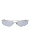 Dezi Linked Up Sunglasses In Metallic