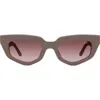 Dezi On Read 49mm Cat Eye Sunglasses