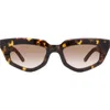 Dezi On Read 49mm Cat Eye Sunglasses