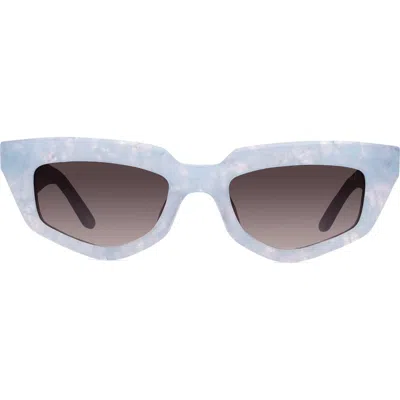 DEZI DEZI ON READ 49MM CAT EYE SUNGLASSES