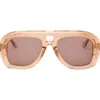 Dezi Pusha 55mm Shield Sunglasses In Multi
