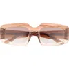 Dezi Read The Room 55mm Square Sunglasses