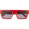 Dezi Slick 55mm Shield Sunglasses
