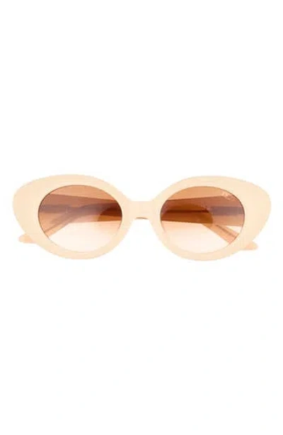 Dezi Thelma 50mm Oval Sunglasses