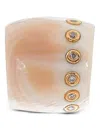 Dezso 18kt Rose Gold Shell Diamond Necklace In Pink
