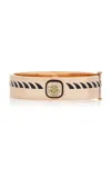 Dezso By Sara Beltran 18k Rose Gold Classic Diamond Shark Fin Fuff