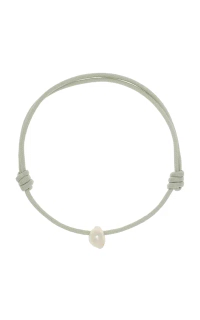 Dezso By Sara Beltran Pearl Necklace In White