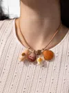Dezso Clam Shell Pendant In Multi