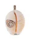 Dezso Diamond Cowry-shell Pendant In 핑크