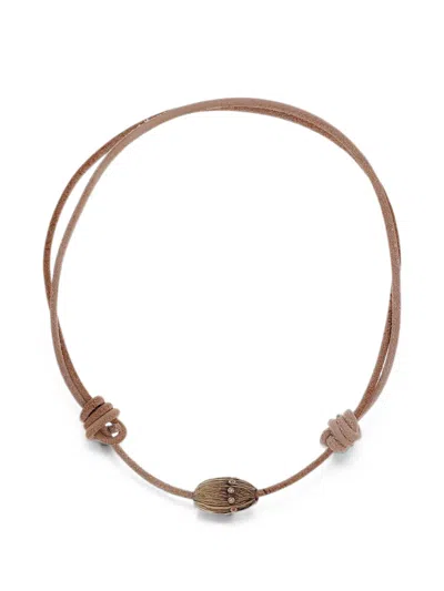 Dezso L Coquito Diamond Necklace In Neutral