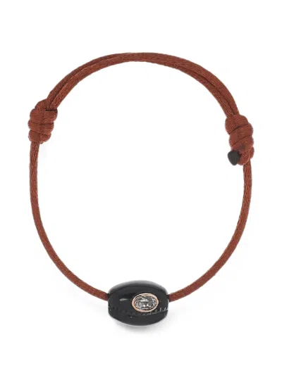 Dezso Petite Cowry Onyx Bracelet In Green