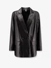 Dfour Leather Jacket In Black