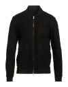 Dfour Man Jacket Black Size 42 Leather