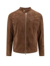 DFOUR PERFORATED SUEDE JACKET