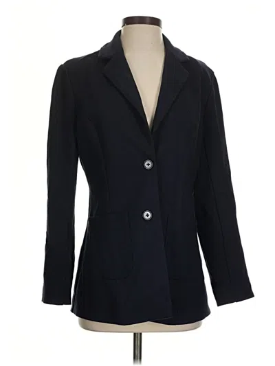 Pre-owned Dg^2 By Diane Gilman Blazer Jacket In Black