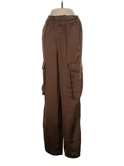 Pre-owned Dg^2 By Diane Gilman Cargo Pants In Brown