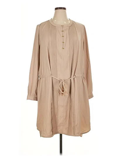 Pre-owned Dg^2 By Diane Gilman Casual Dress In Brown