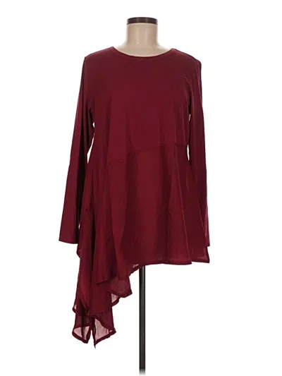 Pre-owned Dg^2 By Diane Gilman Casual Dress In Burgundy