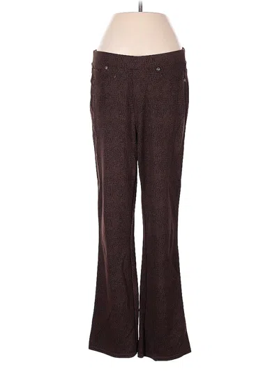 Pre-owned Dg^2 By Diane Gilman Casual Pants In Brown