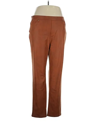 Pre-owned Dg^2 By Diane Gilman Casual Pants In Brown