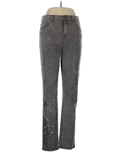 Pre-owned Dg^2 By Diane Gilman Casual Pants In Gray