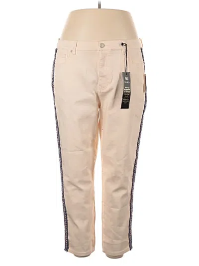 Pre-owned Dg^2 By Diane Gilman Casual Pants In Ivory