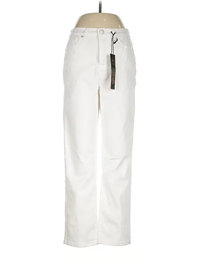 Pre-owned Dg^2 By Diane Gilman Casual Pants In White