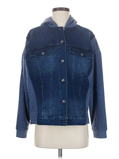 Pre-owned Dg^2 By Diane Gilman Denim Jacket In Blue